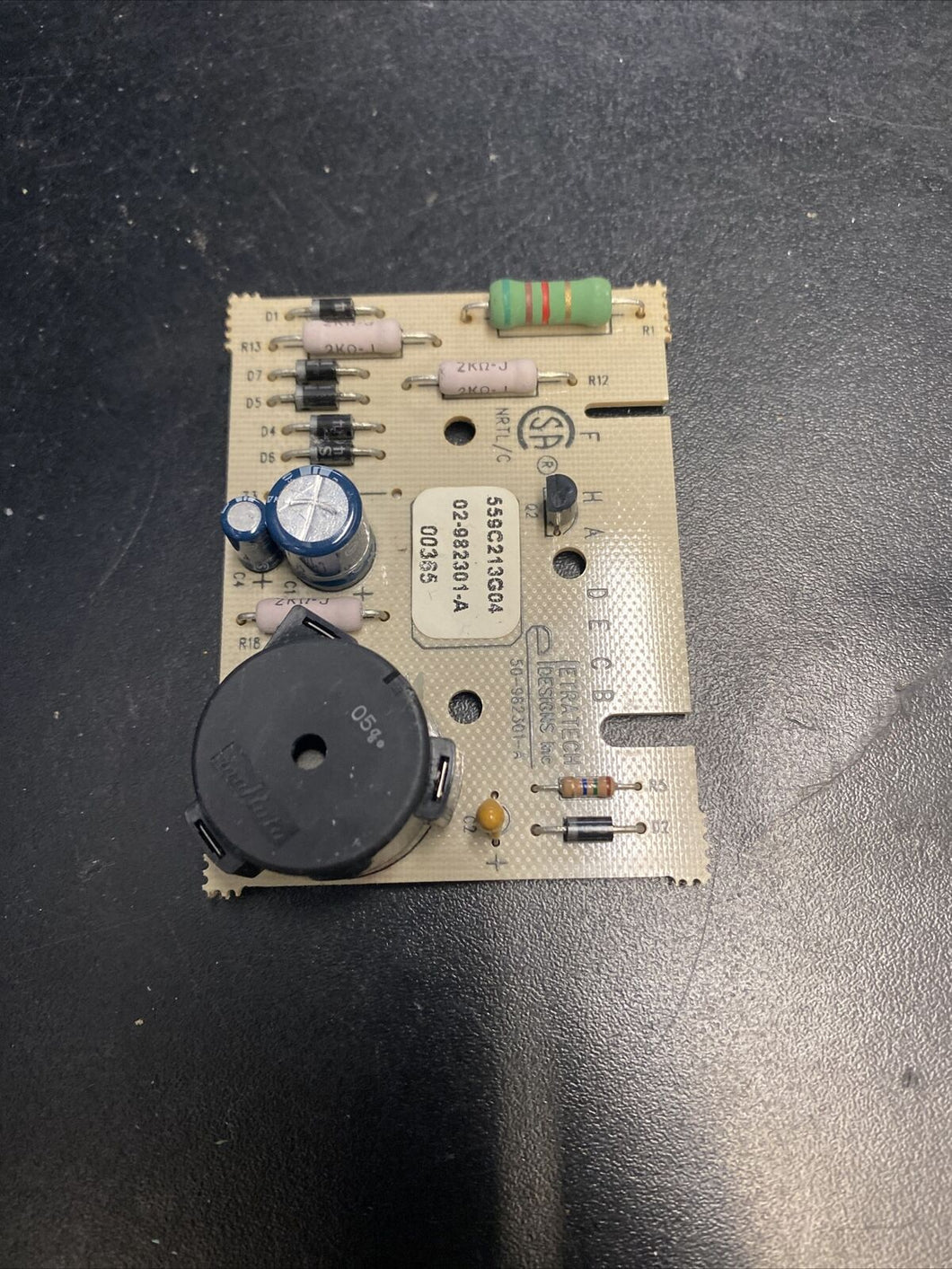 559C213G04 + 02-982301-C GE DRYER CONTROL BOARD |BK1482