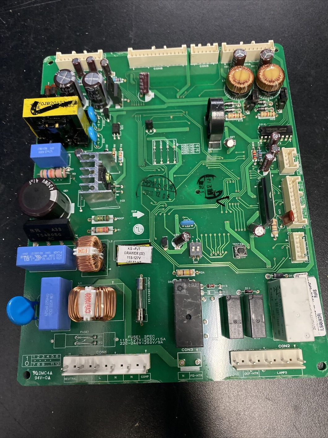 LG Refrigerator Control Board | EBR64110501 | |BK1474