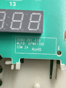 BOSCH Washer CONTROL BOARD EPW61100 |WMV314