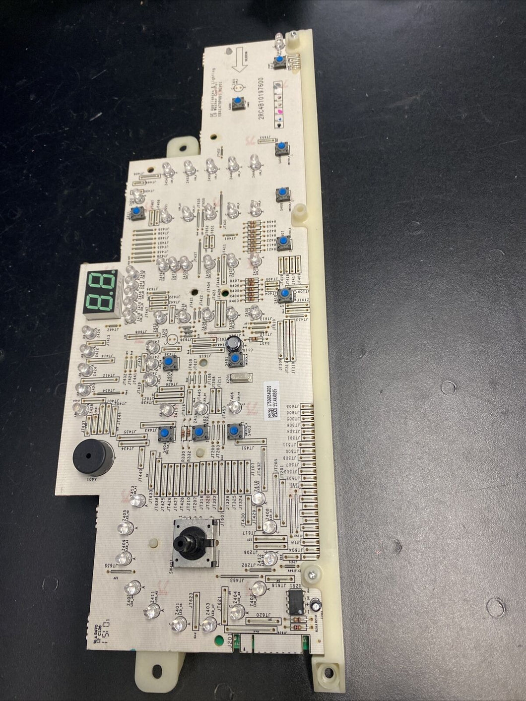 GE Washer Interface Control Board - Part # 175D6854G020 |BKV58