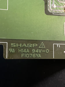 HIGA 94V-0 FIO76YA CONTROL BOARD SHARP |WM1654